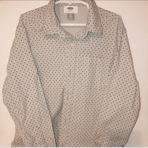 Old Navy M (8) boys button down shirt.